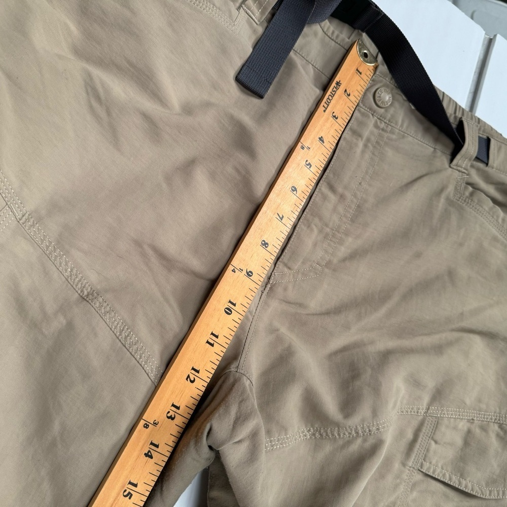 North face khaki convertible hiking pants shorts nylon men's XXL extra large 2x - Picture 14 of 16